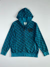 Big Train 1989 Skull Wings Allover Print Hoodie (XL)