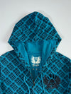 Big Train 1989 Skull Wings Allover Print Hoodie (XL)