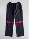 Nike Black Track Pants w/ Pink Stripes (W:28) (L:41)