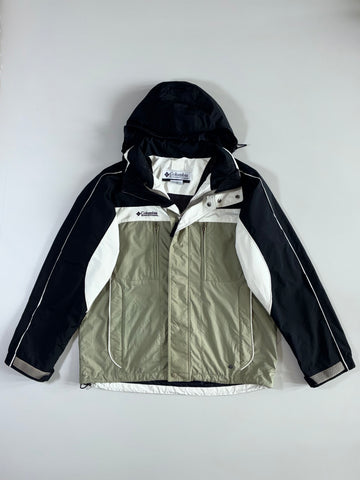 Columbia Sportswear Tri-Color Hooded Jacket (Detechable Cap) (XL)