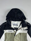 Columbia Sportswear Tri-Color Hooded Jacket (Detechable Cap) (XL)