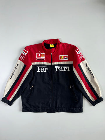 Ferrari F1 Team Embroidered Bomber Jacket (XL)