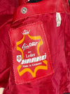 Harro Tricolor Leather Racing Jacket — Made in Germany (XXS)