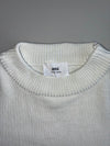 Ami de Coeur Logo Knit Sweater – White (L)
