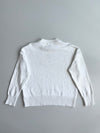 Ami de Coeur Logo Knit Sweater – White (L)