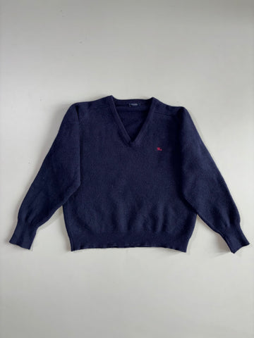 Burberry London Wool V-Neck Sweater (S)