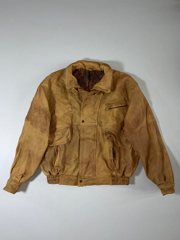 Super Premium Original Leather Jacket (XL)