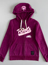 Roots Athletics Canadian Classics Maroon Full-Zip Hoodie (S)
