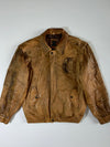 Sardar London Distressed (Detechable Arms) Leather Jacket (M/L)
