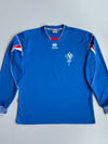 Errea | Blue Red Long Sleeve Jersey | (XL)