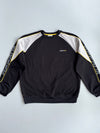 Reebok | Black White Yellow Colorblock Sweatshirt | (M/L)