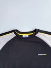 Reebok | Black White Yellow Colorblock Sweatshirt | (M/L)