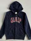 Gap Arch Logo Full-Zip Hoodie Navy (M)