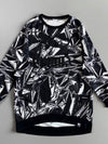 Puma Foil Crumpled-Print Crewneck Sweatshirt (M)