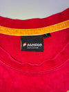 Pansion Fleur-de-Lis Embroidered Longsleeve Tee Red (L)