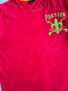 Pansion Fleur-de-Lis Embroidered Longsleeve Tee Red (L)
