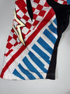 Alpinestars Moto Shorts — Red/Blue Geometric (W:28|L:22)