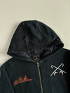The Grandmasters” Machi Embroidered Full-Zip Hoodie Navy  (XL)