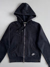 Nike Sequin-Embellished Full-Zip Hoodie Black (M)
