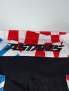 Alpinestars Moto Shorts — Red/Blue Geometric (W:28|L:22)