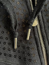 Nike Sequin-Embellished Full-Zip Hoodie Black (M)