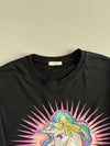 Hu Xiu Unicorn Graphic Crewneck Sweatshirt Black (XL)