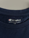 Champion Script Logo Longsleeve Tee Navy (L)