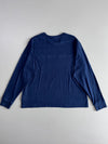 Champion Script Logo Longsleeve Tee Navy (L)