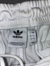 Adidas Trefoil Zip-Pocket Sweat Shorts White (W:29) (L:21)