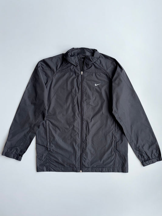 Nike | Black Zip Windbreaker | (M)