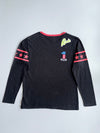 Exodus | Black Red Graphic Long Sleeve Tee | (M)