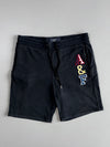 Abercrombie & Fitch A&F Logo Sweat Shorts Black (W:36) (L:19.5)