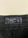 Abercrombie & Fitch A&F Logo Sweat Shorts Black (W:36) (L:19.5)
