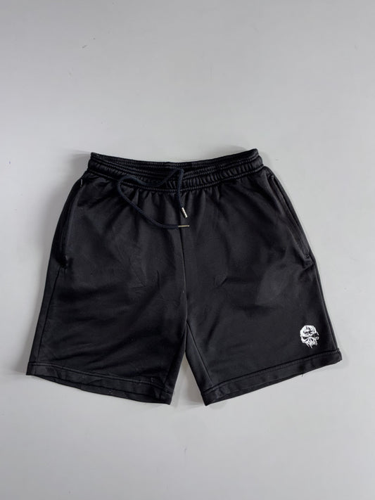 Skull Graphic Track Shorts Black (W:29) (L:17.5)