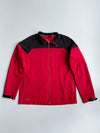 Nike | Red Black Dri-Fit Track Jacket | (L)