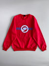 Nike Vintage Original Sports Logo Crewneck Sweatshirt Red (M)