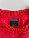 Nike Vintage Original Sports Logo Crewneck Sweatshirt Red (M)
