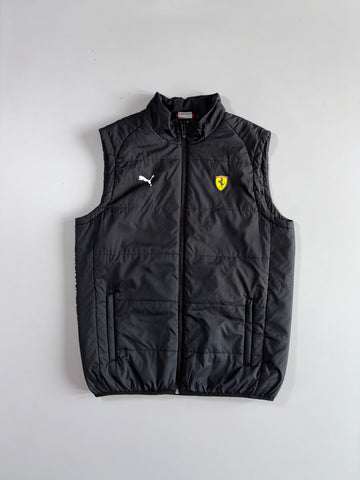 Puma Scuderia Ferrari F1 Puffer Vest Black (M)
