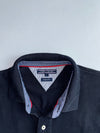 Tommy Hilfiger | Black Polo | (XL/2XL)