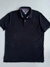 Tommy Hilfiger | Black Polo | (XL/2XL)