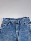 Wrangler Denim Shorts Medium Wash (W:36) (L:21.5)