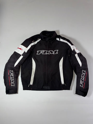 Vintage FLM Racing Technology Moto Jacket completely Paded (XL)