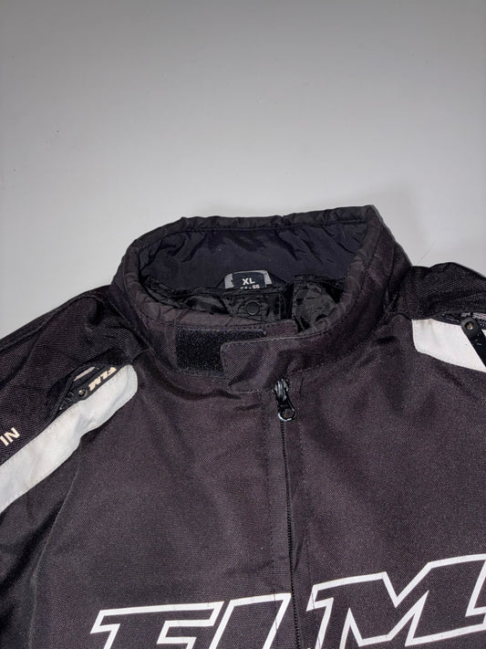 Vintage FLM Racing Technology Moto Jacket completely Paded (XL)