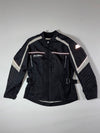 Vintage Road Summer Reflective Touring Moto Jacket Paded (S)