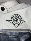 Vintage Akoury Leather Café Racer Moto Jacket (XS)
