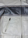 Vintage Akoury Leather Café Racer Moto Jacket (XS)