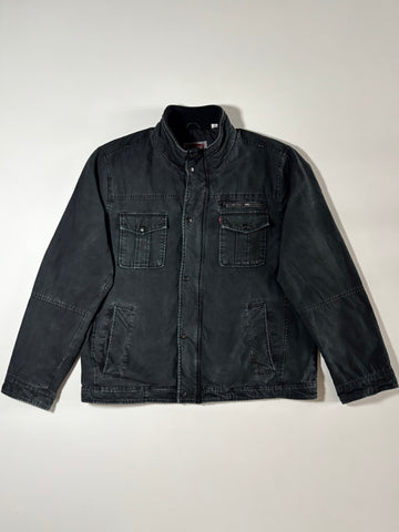 Levi’s Black Multi-Pocket Field Jacket – Quilted lining, snap buttons, (XL/2XL)