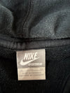 Nike Sportswear Zip Hoodie Black,  crackle print logo, (XL)