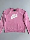 Nike | Pink Crewneck Sweatshirt | (S)