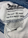Vintage Levi’s 511 Straight Jeans Light Wash (W:32) (L:39)